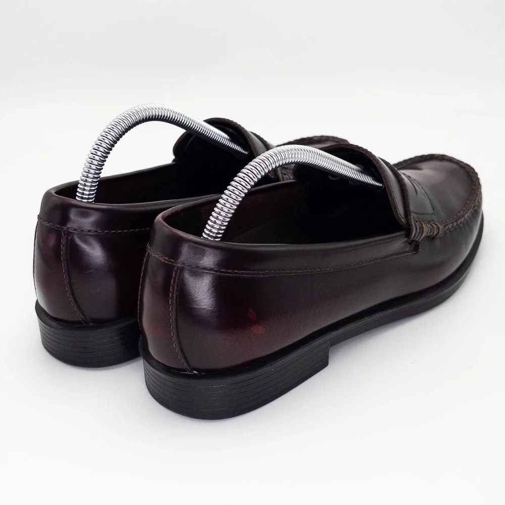 Rockport APM7438E Men's Penny Loafers Cordovan Burgundy Leather 8.5M